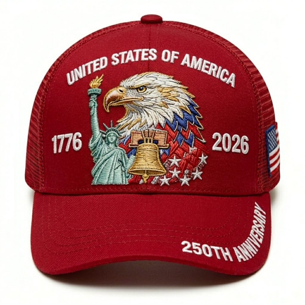 USA 250th Anniversary Commemorative Cap – 1776-2026 Heritage Edition