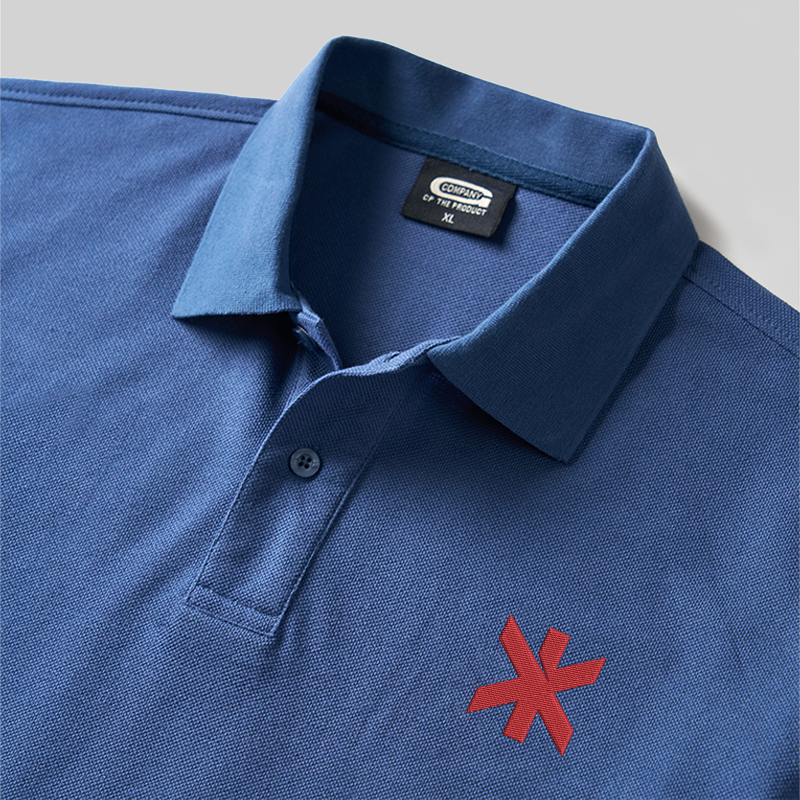 2077 Trauma Team Geek Embroidered Polo Shirt