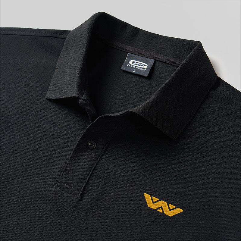 Weyland Corp Geek Embroidered Polo Shirt