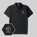 Euler's Formula Geek Embroidered Polo Shirt