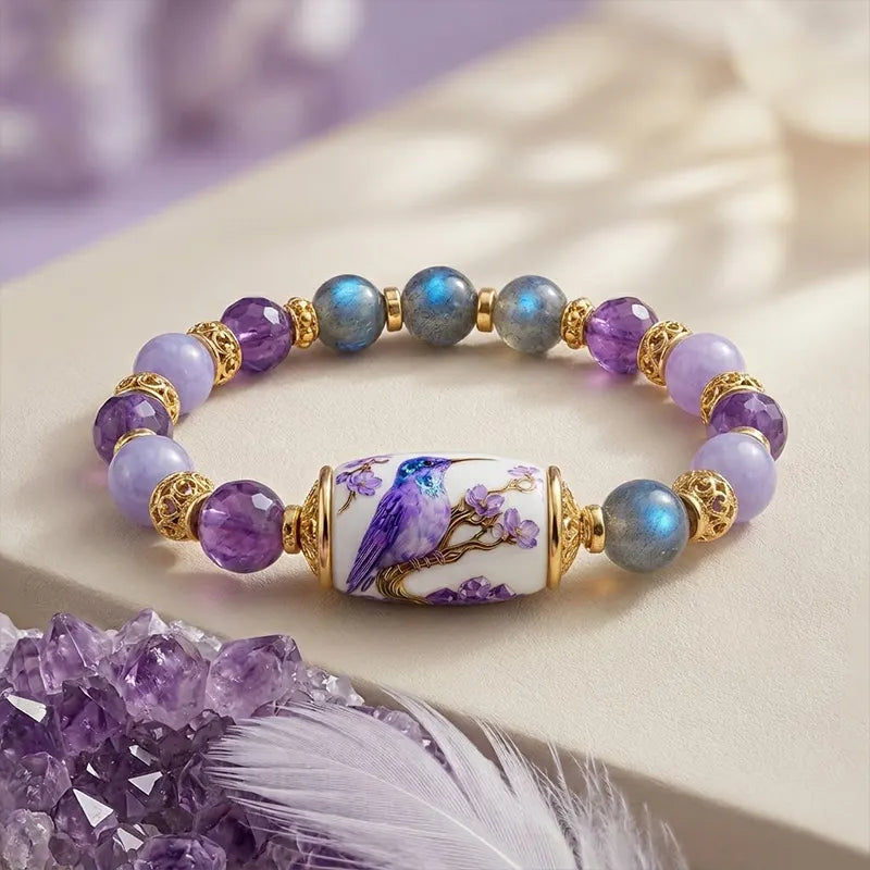 Hummingbird Beaded Bracelet