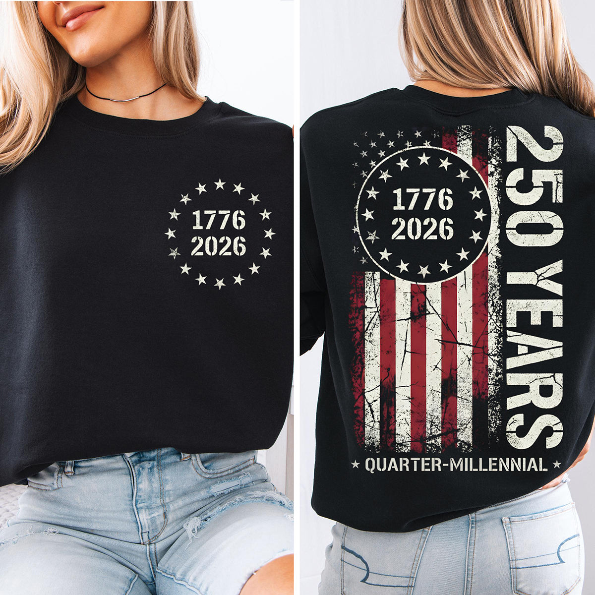 America 250th Anniversary Women's Casual Sweatshirt