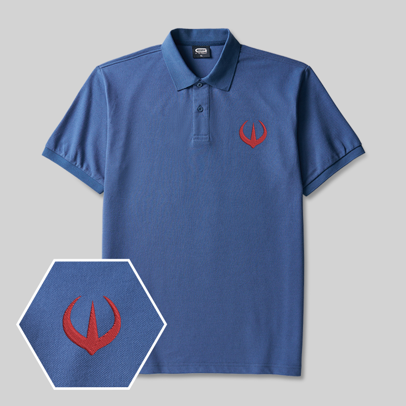 Andor logo Geek Embroidered Polo Shirt