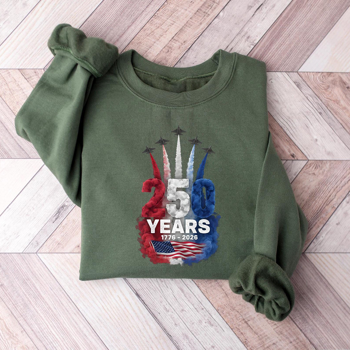 250th Anniversary Sweatshirt_ 1776 2026 Shirt_ USA