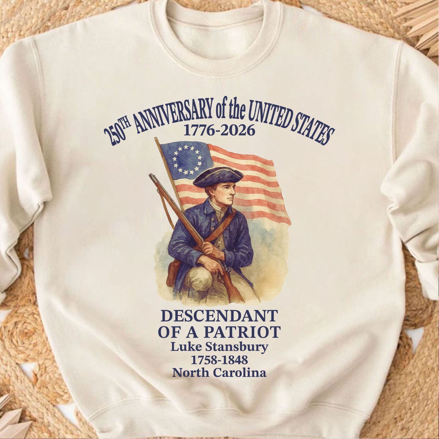 Personalized 250 Years of America Women's T-shirt