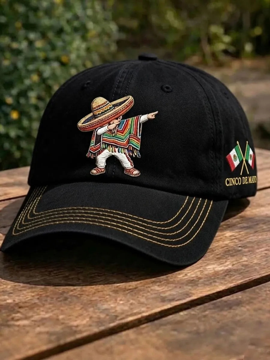 Unisex  Retro Mexican Cinco De Mayo  Baseball Cap
