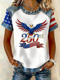 Women's America 250th Anniversary America Patriotic T-Shirt