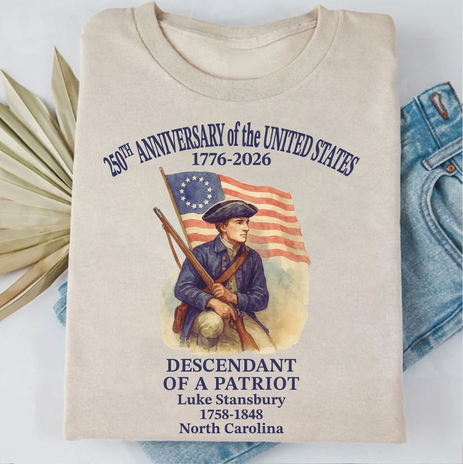 Personalized 250 Years of America Women's T-shirt