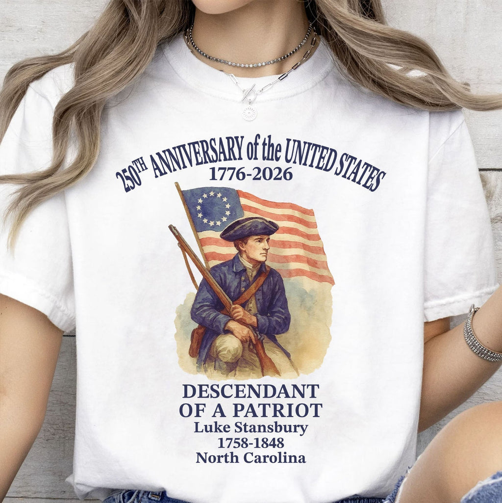 Personalized 250 Years of America Women's T-shirt