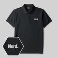 Nerd Geek Embroidered Polo Shirt