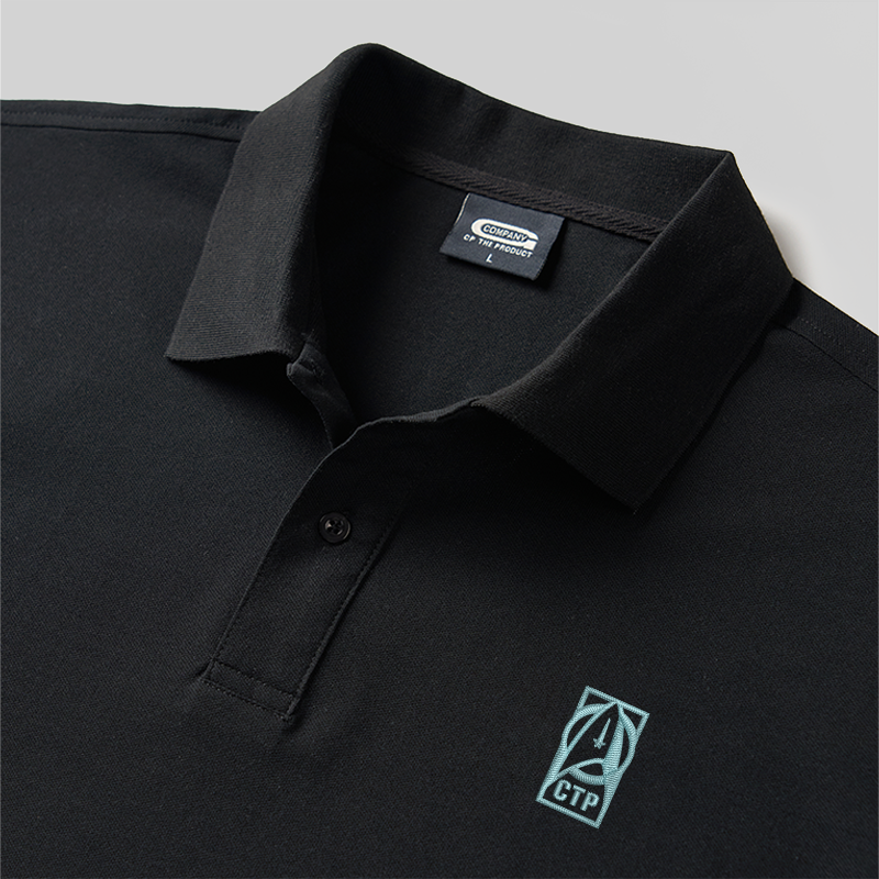 CTP Scifi Geek Embroidered Polo Shirt